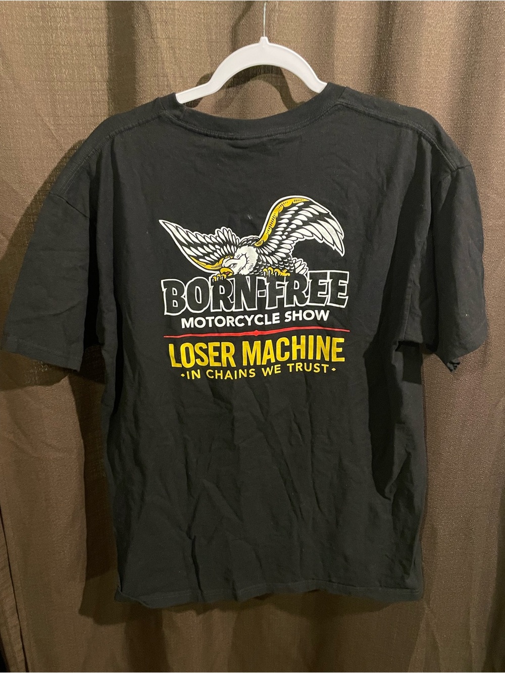 Born Free Black Pocket Tee - Men
